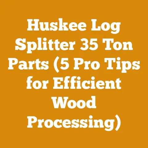 Huskee Log Splitter 35 Ton Parts (5 Pro Tips for Efficient Wood Processing)