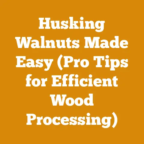 Husking Walnuts Made Easy (Pro Tips for Efficient Wood Processing)