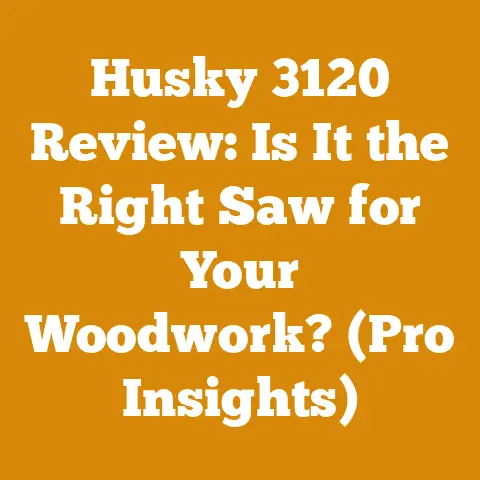 Husky 3120 Review: Is It the Right Saw for Your Woodwork? (Pro Insights)