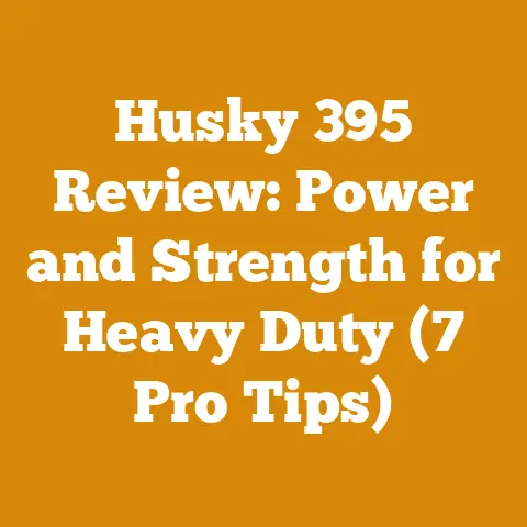 Husky 395 Review: Power and Strength for Heavy Duty (7 Pro Tips)
