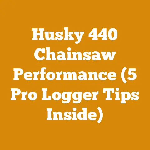 Husky 440 Chainsaw Performance (5 Pro Logger Tips Inside)