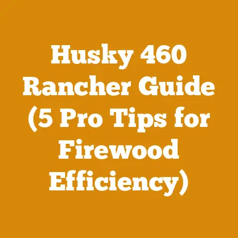 Husky 460 Rancher Guide (5 Pro Tips for Firewood Efficiency)