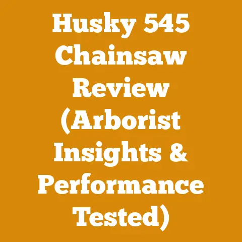 Husky 545 Chainsaw Review (Arborist Insights & Performance Tested)