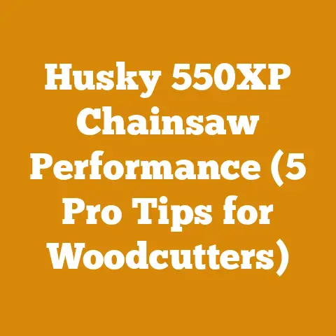 Husky 550XP Chainsaw Performance (5 Pro Tips for Woodcutters)