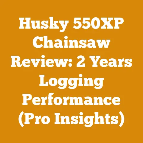 Husky 550XP Chainsaw Review: 2 Years Logging Performance (Pro Insights)