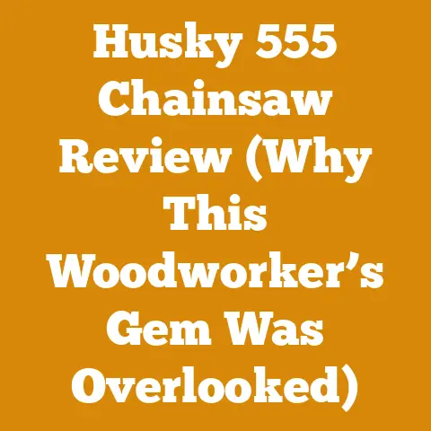 Husky 555 Chainsaw Review (Why This Woodworker’s Gem Was Overlooked)