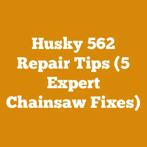 Husky 562 Repair Tips (5 Expert Chainsaw Fixes)