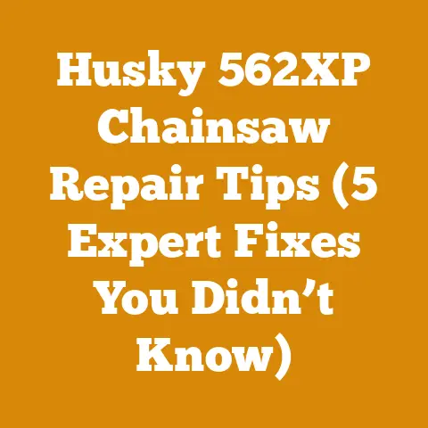 Husky 562XP Chainsaw Repair Tips (5 Expert Fixes You Didn’t Know)
