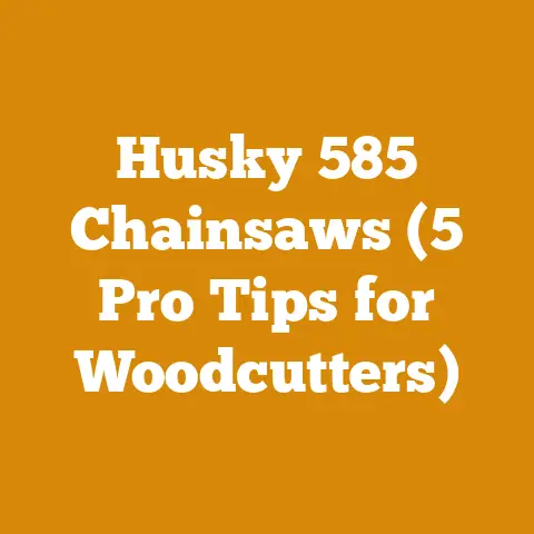 Husky 585 Chainsaws (5 Pro Tips for Woodcutters)