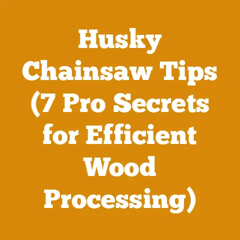 Husky Chainsaw Tips (7 Pro Secrets for Efficient Wood Processing)