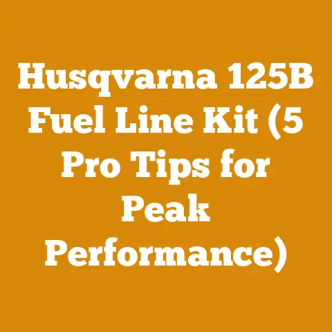 Husqvarna 125B Fuel Line Kit (5 Pro Tips for Peak Performance)