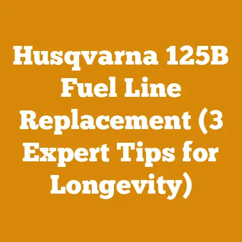 Husqvarna 125B Fuel Line Replacement (3 Expert Tips for Longevity)