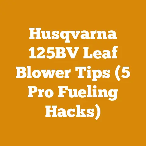 Husqvarna 125BV Leaf Blower Tips (5 Pro Fueling Hacks)