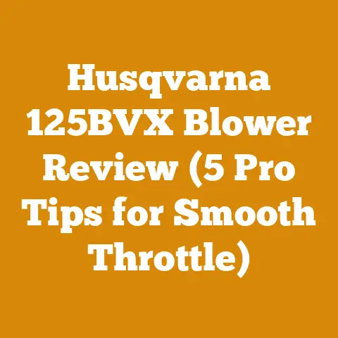 Husqvarna 125BVX Blower Review (5 Pro Tips for Smooth Throttle)