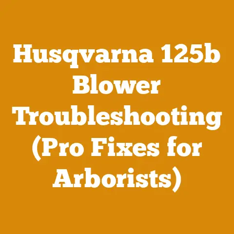 Husqvarna 125b Blower Troubleshooting (Pro Fixes for Arborists)