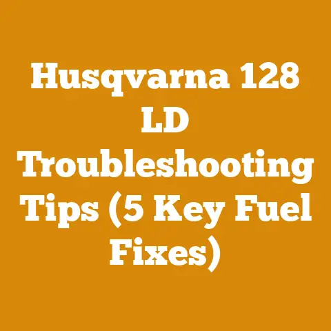 Husqvarna 128 LD Troubleshooting Tips (5 Key Fuel Fixes)