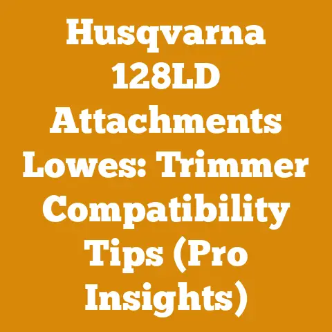 Husqvarna 128LD Attachments Lowes: Trimmer Compatibility Tips (Pro Insights)