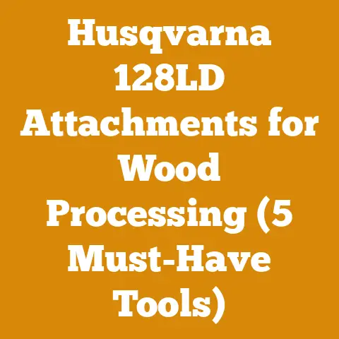 Husqvarna 128LD Attachments for Wood Processing (5 Must-Have Tools)