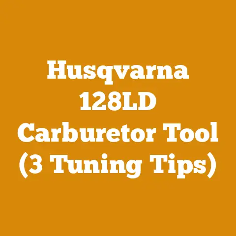 Husqvarna 128LD Carburetor Tool (3 Tuning Tips)