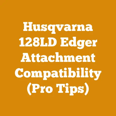Husqvarna 128LD Edger Attachment Compatibility (Pro Tips)