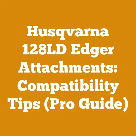 Husqvarna 128LD Edger Attachments: Compatibility Tips (Pro Guide)