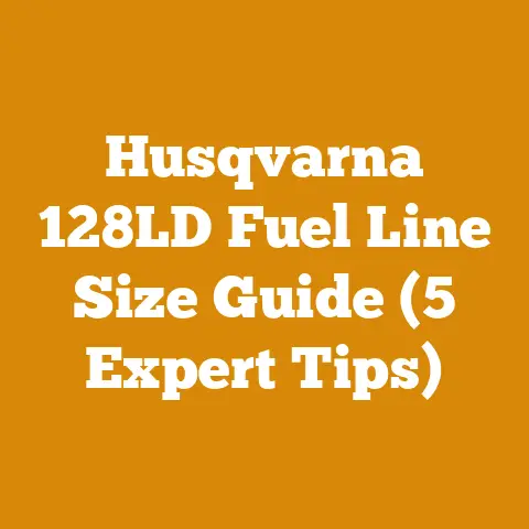 Husqvarna 128LD Fuel Line Size Guide (5 Expert Tips)