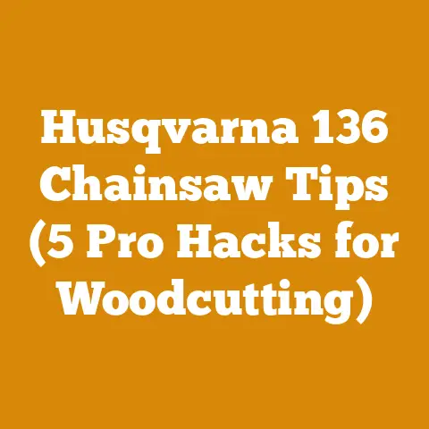 Husqvarna 136 Chainsaw Tips (5 Pro Hacks for Woodcutting)