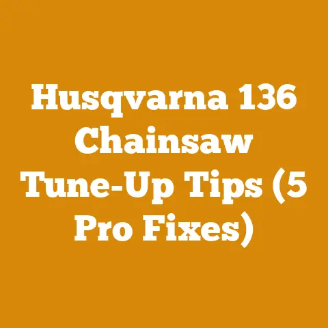 Husqvarna 136 Chainsaw Tune-Up Tips (5 Pro Fixes)