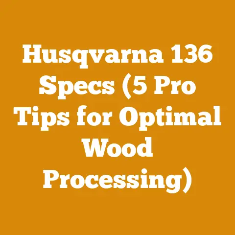 Husqvarna 136 Specs (5 Pro Tips for Optimal Wood Processing)