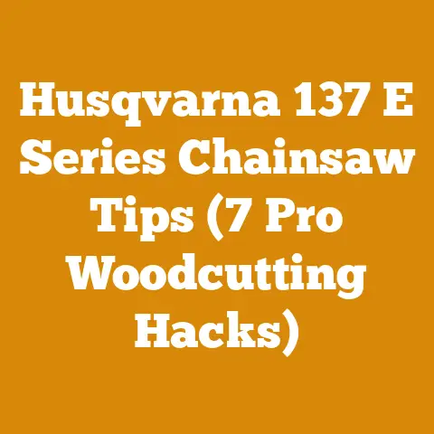 Husqvarna 137 E Series Chainsaw Tips (7 Pro Woodcutting Hacks)