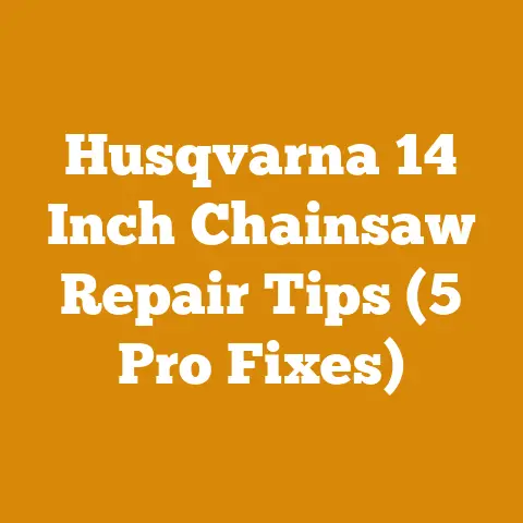 Husqvarna 14 Inch Chainsaw Repair Tips (5 Pro Fixes)