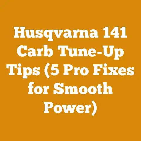 Husqvarna 141 Carb Tune-Up Tips (5 Pro Fixes for Smooth Power)