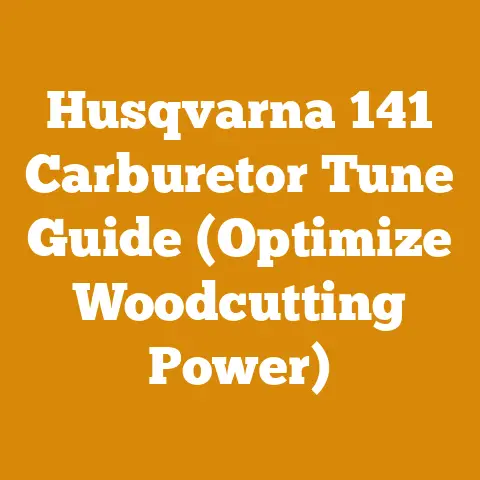 Husqvarna 141 Carburetor Tune Guide (Optimize Woodcutting Power)