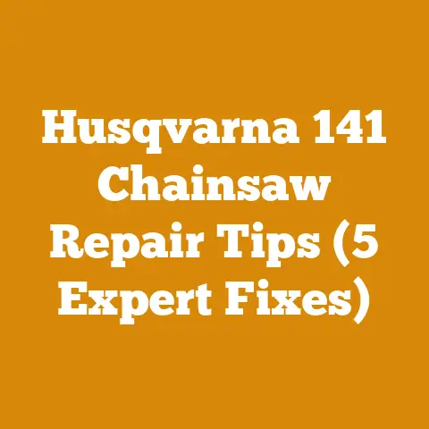 Husqvarna 141 Chainsaw Repair Tips (5 Expert Fixes)