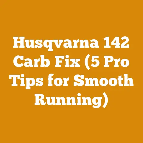 Husqvarna 142 Carb Fix (5 Pro Tips for Smooth Running)