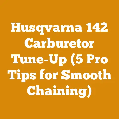 Husqvarna 142 Carburetor Tune-Up (5 Pro Tips for Smooth Chaining)