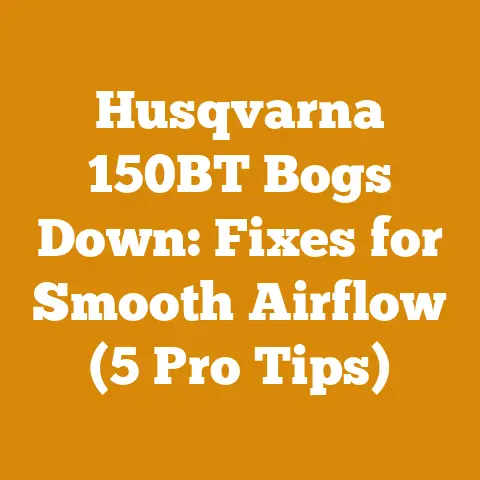 Husqvarna 150BT Bogs Down: Fixes for Smooth Airflow (5 Pro Tips)