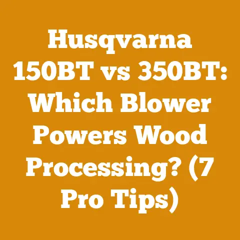 Husqvarna 150BT vs 350BT: Which Blower Powers Wood Processing? (7 Pro Tips)