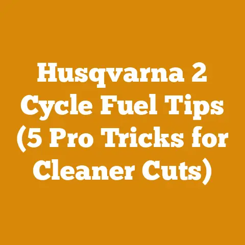 Husqvarna 2 Cycle Fuel Tips (5 Pro Tricks for Cleaner Cuts)