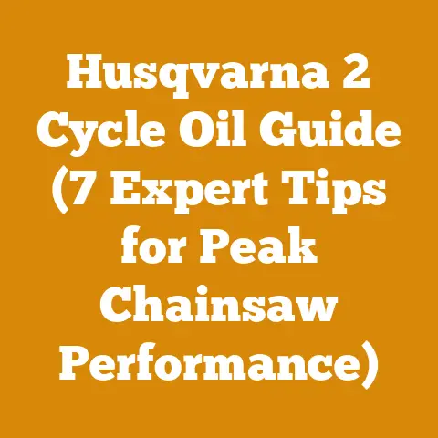 Husqvarna 2 Cycle Oil Guide (7 Expert Tips for Peak Chainsaw Performance)