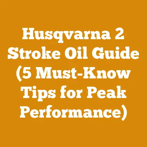 Husqvarna 2 Stroke Oil Guide (5 Must-Know Tips for Peak Performance)