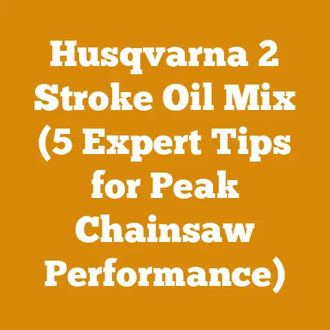 Husqvarna 2 Stroke Oil Mix (5 Expert Tips for Peak Chainsaw Performance)