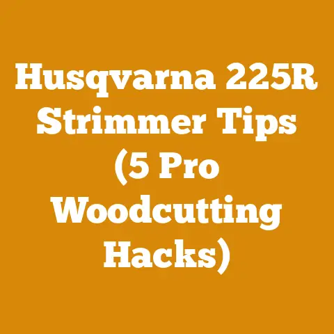 Husqvarna 225R Strimmer Tips (5 Pro Woodcutting Hacks)