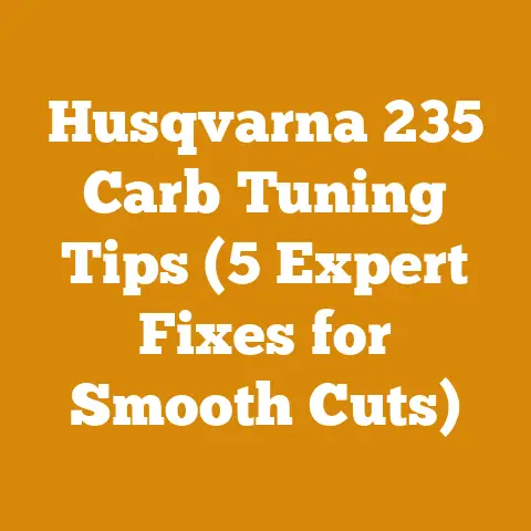 Husqvarna 235 Carb Tuning Tips (5 Expert Fixes for Smooth Cuts)