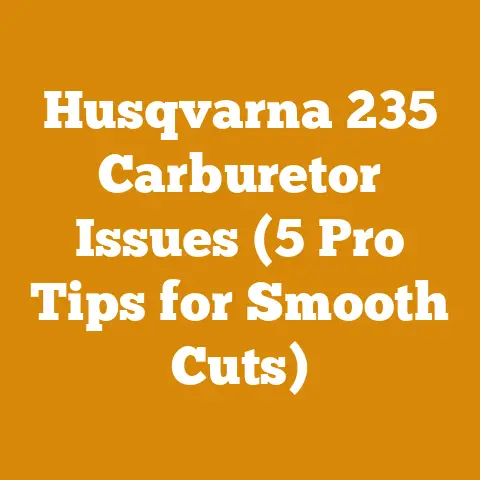 Husqvarna 235 Carburetor Issues (5 Pro Tips for Smooth Cuts)
