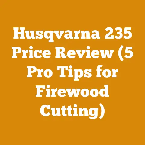 Husqvarna 235 Price Review (5 Pro Tips for Firewood Cutting)
