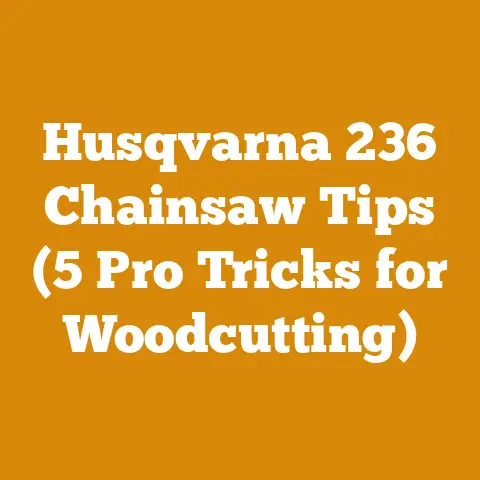 Husqvarna 236 Chainsaw Tips (5 Pro Tricks for Woodcutting)
