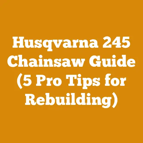 Husqvarna 245 Chainsaw Guide (5 Pro Tips for Rebuilding)