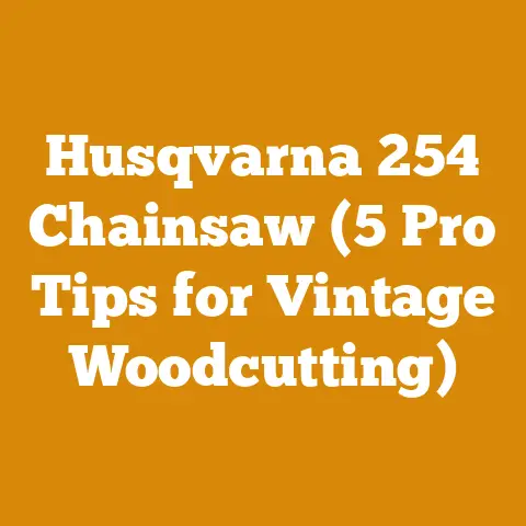 Husqvarna 254 Chainsaw (5 Pro Tips for Vintage Woodcutting)