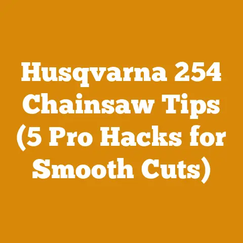 Husqvarna 254 Chainsaw Tips (5 Pro Hacks for Smooth Cuts)